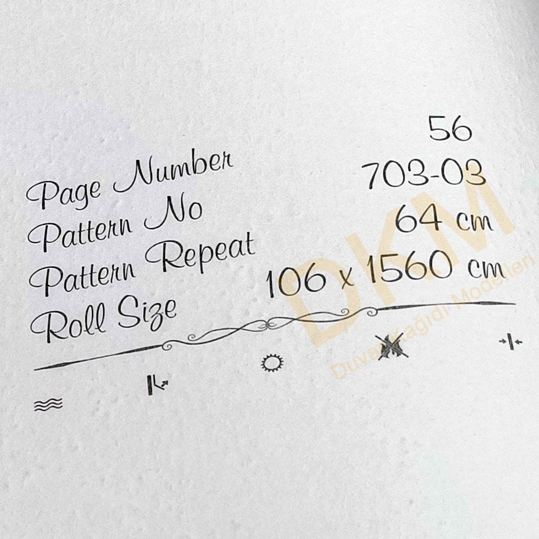 Decowall Rina 703-03 Çatlak beton Duvar Kağıdı 16m² - Görsel 3