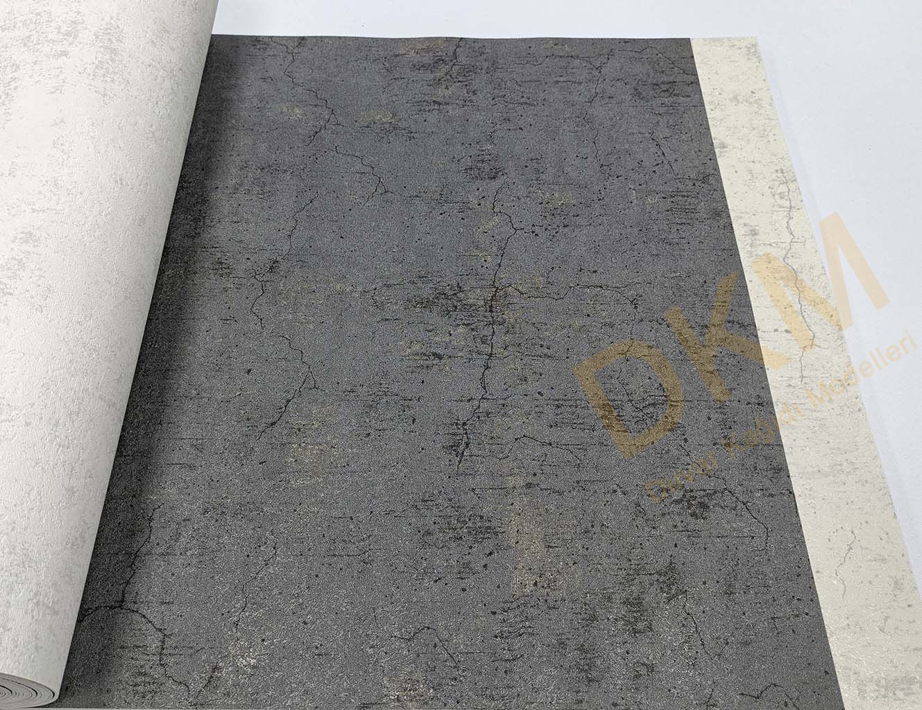 Decowall Rina 703-03 Çatlak beton Duvar Kağıdı 16m²