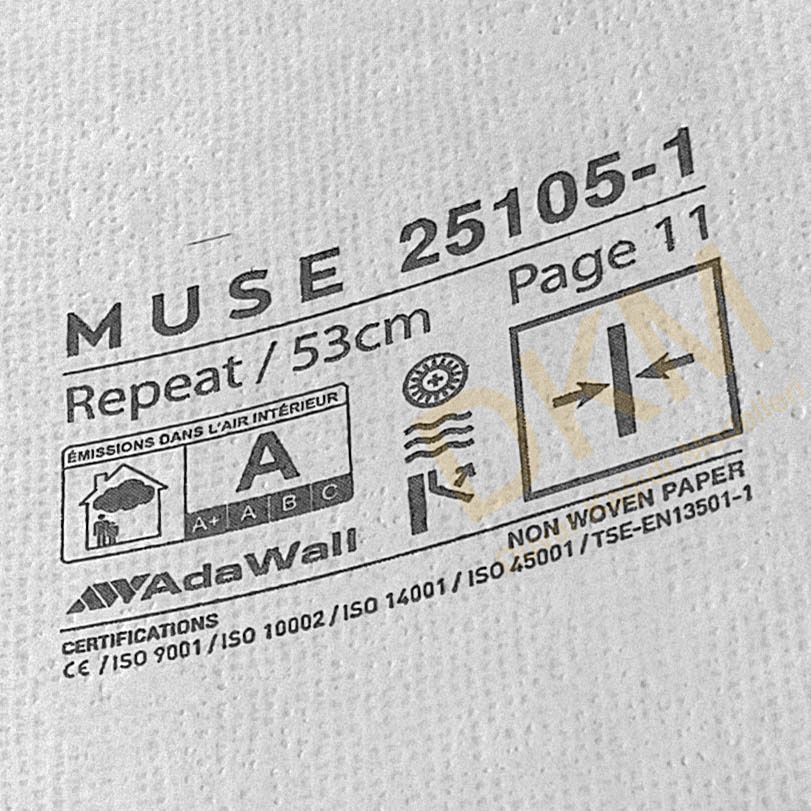 Adawall Muse 25105-1 Eskitme kumaş Duvar Kağıdı 16m² - Görsel 3
