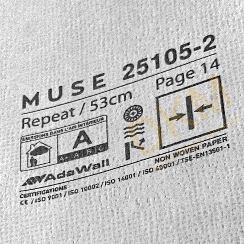 Adawall Muse 25105-2 Eskitme kumaş Duvar Kağıdı 16m² - Görsel 3