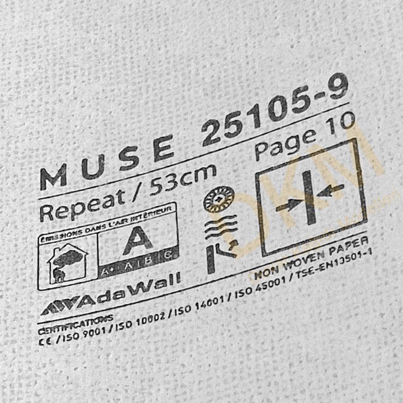 Adawall Muse 25105-9 Eskitme kumaş Duvar Kağıdı 16m² - Görsel 3