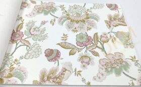 İthal Blooming Garden 112-8300 Çiçek Duvar Kağıdı 10m²