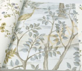İthal Blooming Garden 118-8316 Ağaç Duvar Kağıdı 10m²
