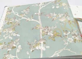 İthal Blooming Garden 119-8321 Ağaç Duvar Kağıdı 10m²