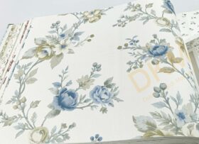 İthal Blooming Garden 120-8327 Çiçek Duvar Kağıdı 10m²