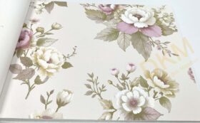 İthal Blooming Garden 121-8330 Çiçek Duvar Kağıdı 10m²
