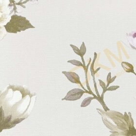 Alternative view of İthal Blooming Garden 121-8330 Çiçek Duvar Kağıdı 10m²