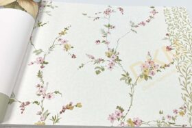 İthal Blooming Garden 122-8335 Çiçek Duvar Kağıdı 10m²