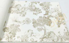 İthal Blooming Garden 123-8340 Ağaç Duvar Kağıdı 10m²