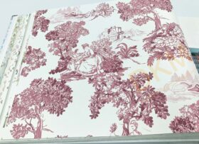 İthal Blooming Garden 123-8343 Ağaç Duvar Kağıdı 10m²