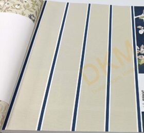 İthal Blooming Garden 131-8382 İnce şerit çizgili Duvar Kağıdı 10m²