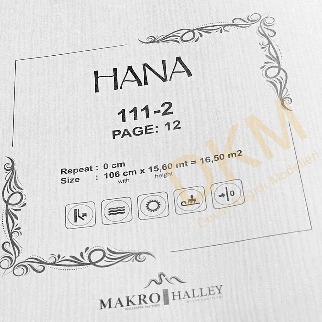 Halley Makro Hana 111-2 Düz kumaş Duvar Kağıdı 16m² - Görsel 3