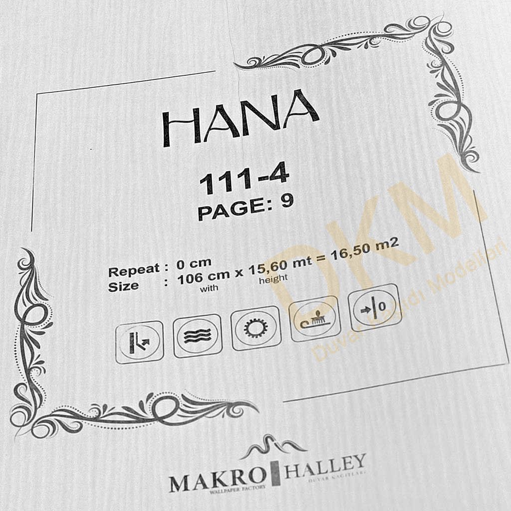 Halley Makro Hana 111-4 Düz kumaş Duvar Kağıdı 16m² - Görsel 3