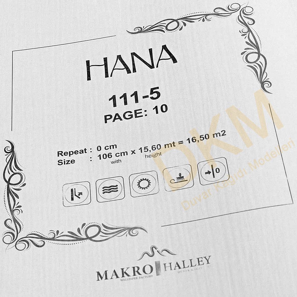 Halley Makro Hana 111-5 Düz kumaş Duvar Kağıdı 16m² - Görsel 3