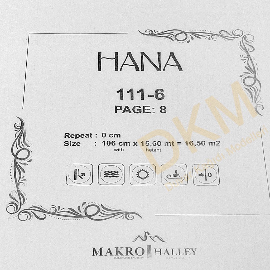 Halley Makro Hana 111-6 Düz kumaş Duvar Kağıdı 16m² - Görsel 3