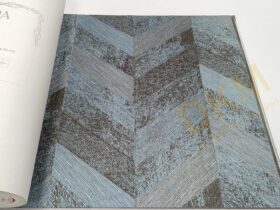 Halley Makro Hana 118-5 Zigzag Duvar Kağıdı 16m²