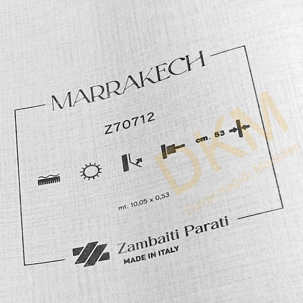ithal Marrakech M701-2 Z70712 Küçük geometrik Duvar Kağıdı 5m² - Görsel 3