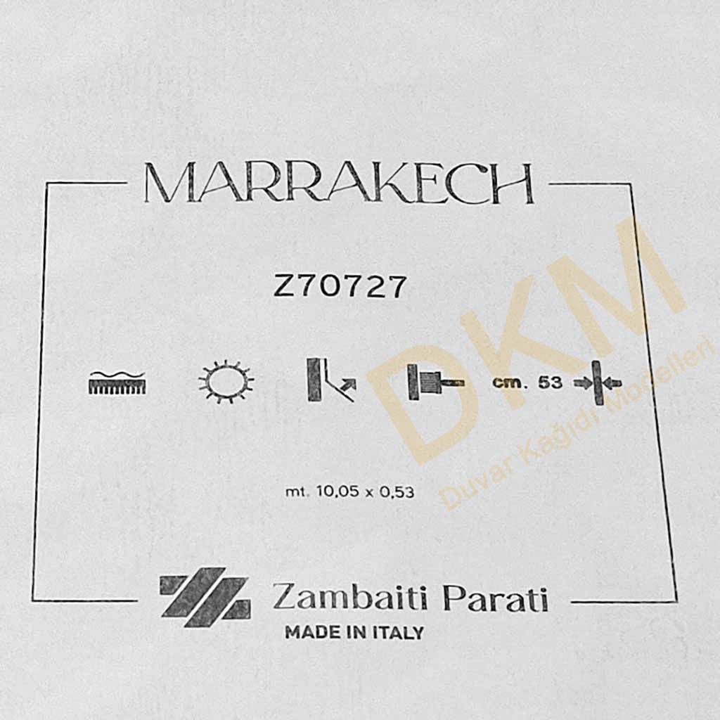ithal Marrakech M703-2 Z70727 Küçük geometrik Duvar Kağıdı 5m² - Görsel 3