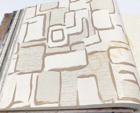 Ottimo Luviya 3003-1 Geometrik çizgiler Duvar Kağıdı 16m²