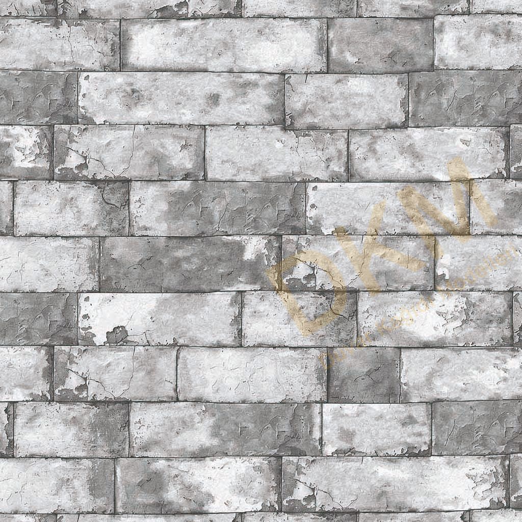 Duka Blume DK.30442-2 Tuğla Desenli Duvar Kağıdı 10m² - Görsel 2