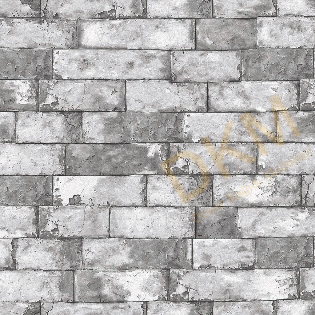Duka Blume DK.30442-2 Tuğla Desenli Duvar Kağıdı 10m²