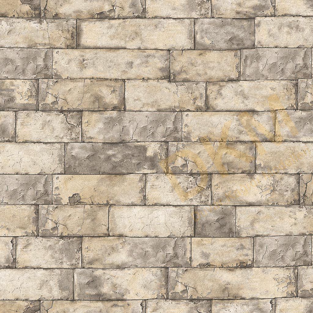 Duka Blume DK.30442-4 Tuğla Desenli Duvar Kağıdı 10m²