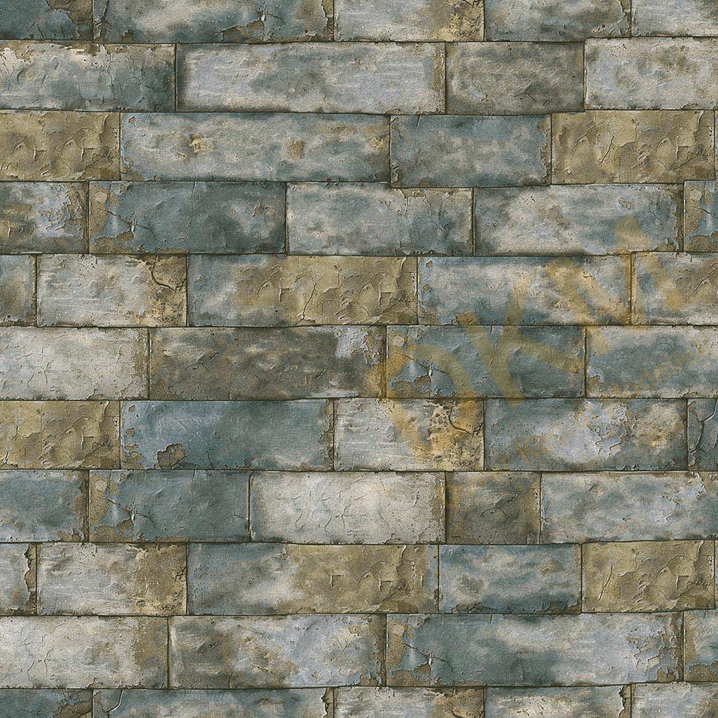 Duka Blume DK.30442-5 Tuğla Desenli Duvar Kağıdı 10m²