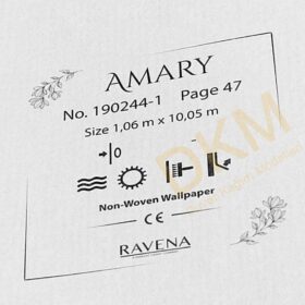 Ravena Amary 190244-1 Hasır Duvar Kağıdı 10m² - Görsel 3