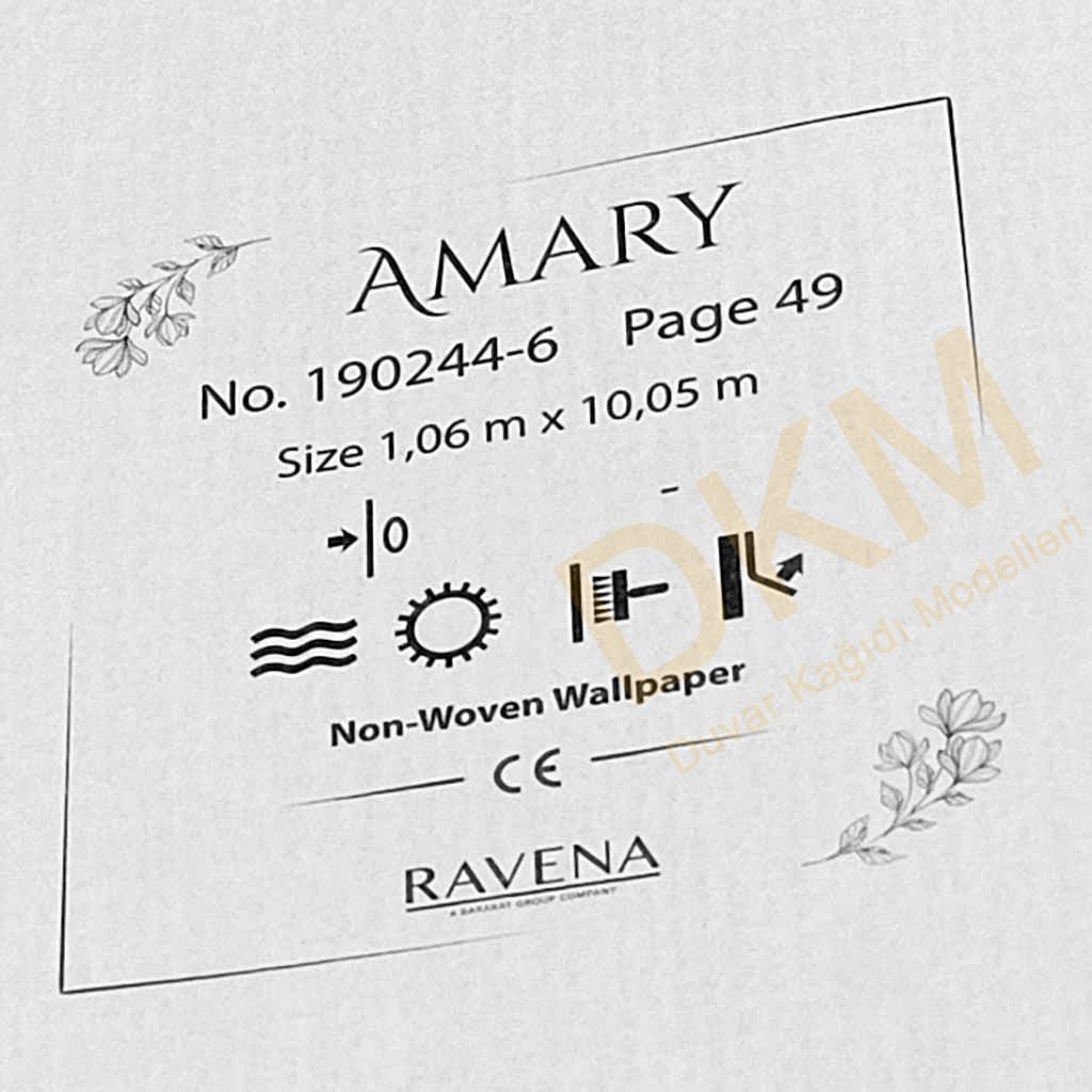 Ravena Amary 190244-6 Hasır Duvar Kağıdı 10m² - Görsel 3