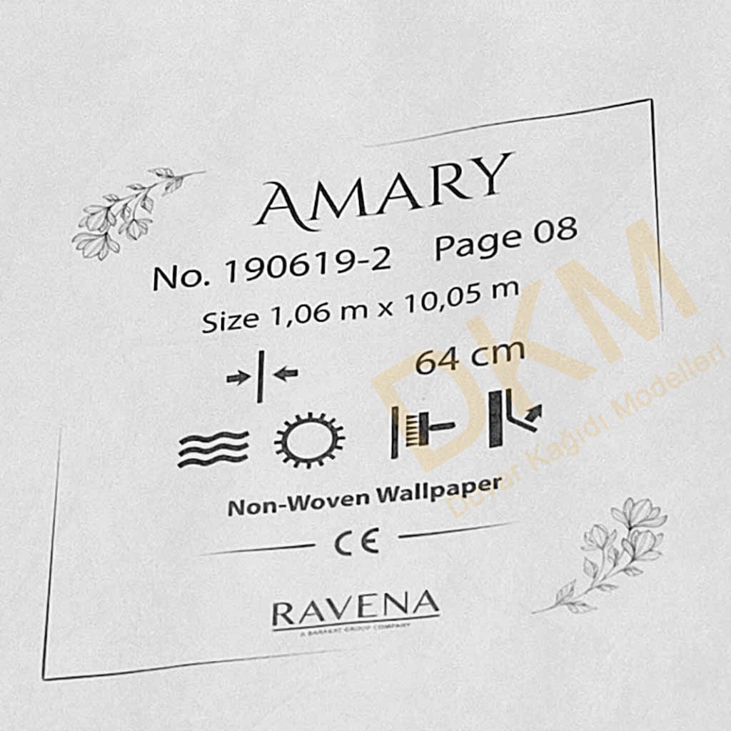 Ravena Amary 190619-2 Yaprak Duvar Kağıdı 10m² - Görsel 3