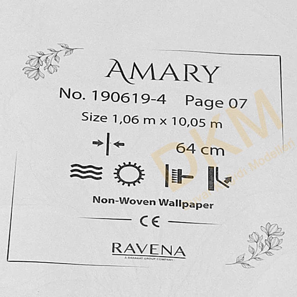 Ravena Amary 190619-4 Yaprak Duvar Kağıdı 10m² - Görsel 3