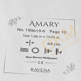 Ravena Amary 190619-6 Yaprak Duvar Kağıdı 10m² - Görsel 3
