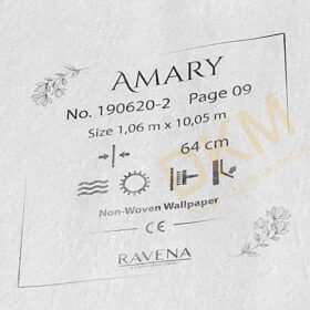 Ravena Amary 190620-2 Tek renk alacalı Duvar Kağıdı 10m² - Görsel 3