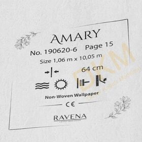Ravena Amary 190620-6 Tek renk alacalı Duvar Kağıdı 10m² - Görsel 3