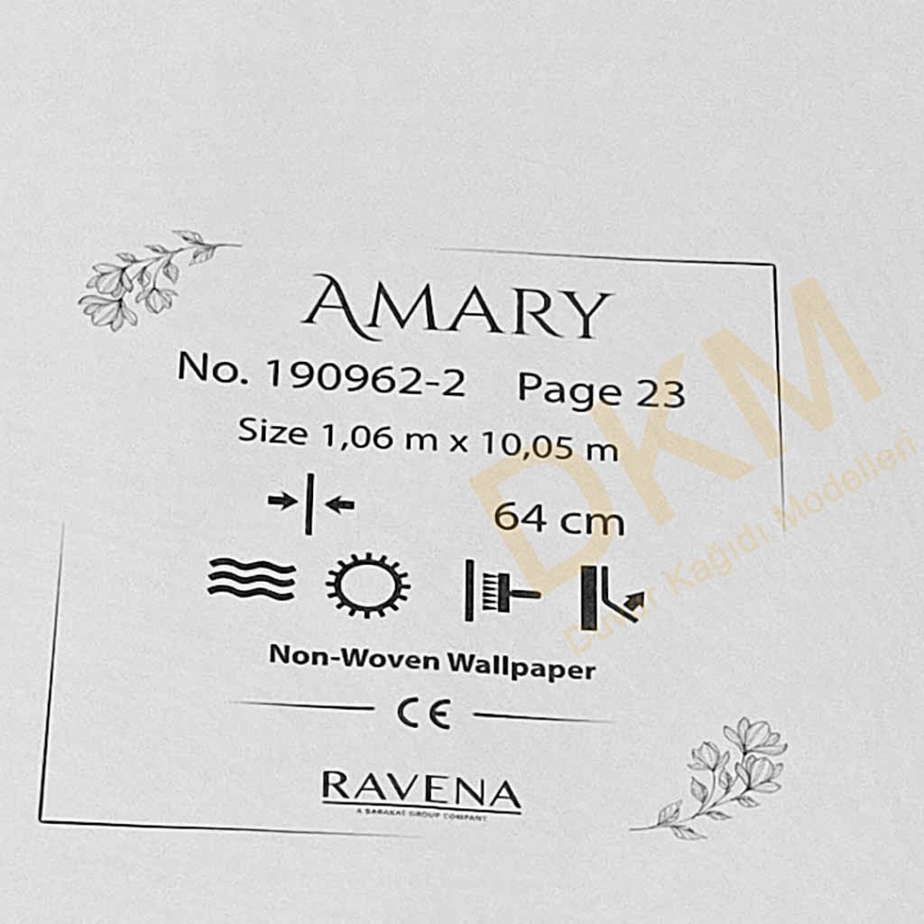 Ravena Amary 190962-2 Dalgalı Duvar Kağıdı 10m² - Görsel 3