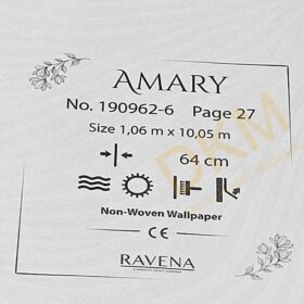Ravena Amary 190962-6 Dalgalı Duvar Kağıdı 10m² - Görsel 3