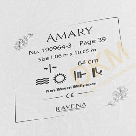 Ravena Amary 190964-3 Orta damask Duvar Kağıdı 10m² - Görsel 3
