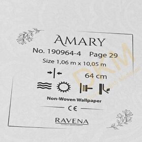 Ravena Amary 190964-4 Orta damask Duvar Kağıdı 10m² - Görsel 3