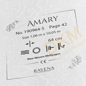 Ravena Amary 190964-5 Orta damask Duvar Kağıdı 10m² - Görsel 3