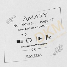 Ravena Amary 190965-1 İnce çizgili Duvar Kağıdı 10m² - Görsel 3