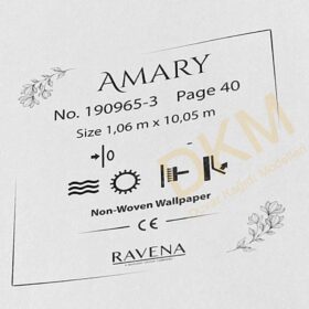 Ravena Amary 190965-3 İnce çizgili Duvar Kağıdı 10m² - Görsel 3