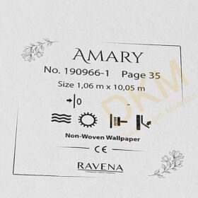 Ravena Amary 190966-1 Tek renk alacalı Duvar Kağıdı 10m² - Görsel 3