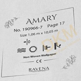 Ravena Amary 190966-7 Tek renk alacalı Duvar Kağıdı 10m² - Görsel 3