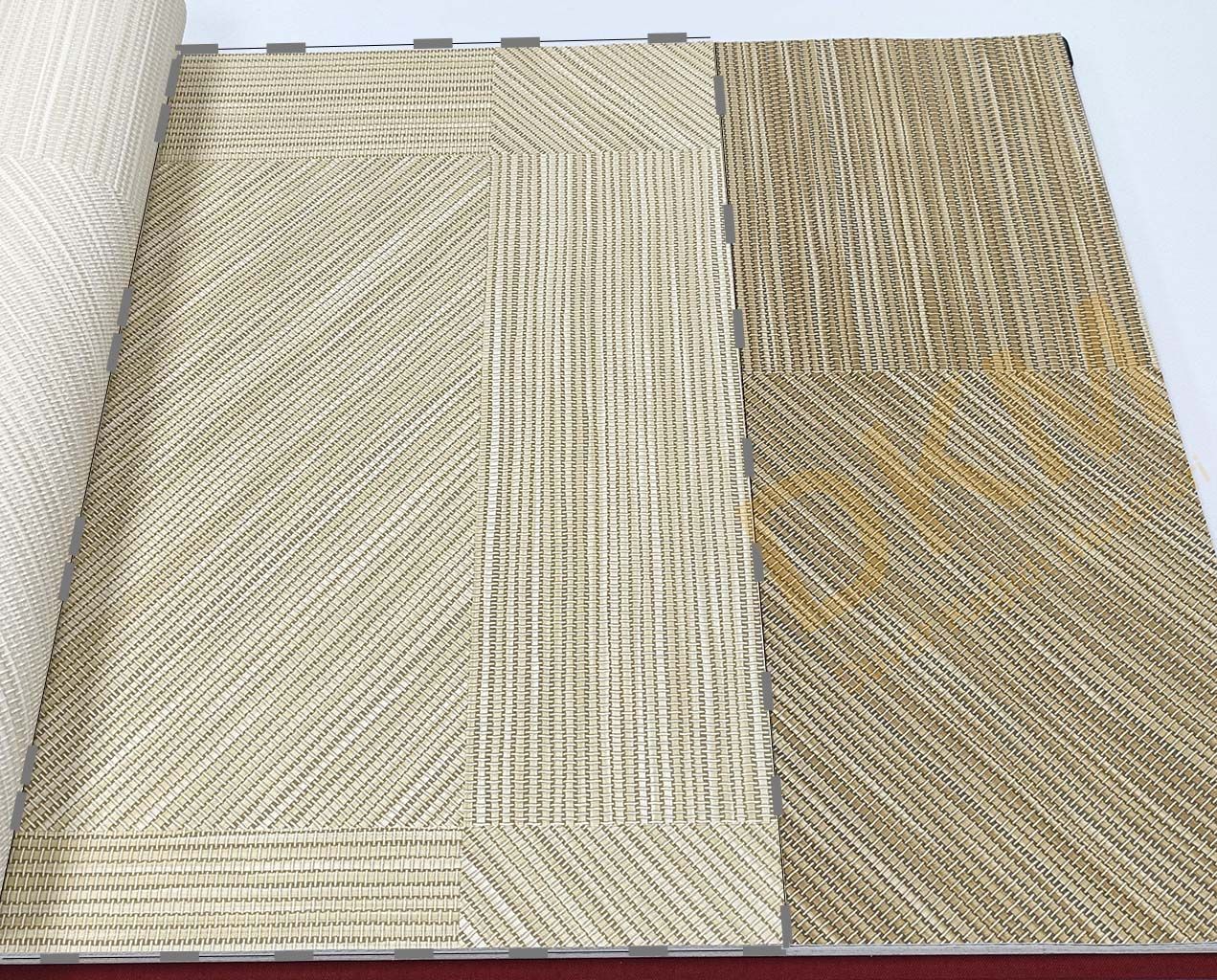 Zambaiti Parati Geometrik şekiller Natural-5 Duvar Kağıdı 5m²
