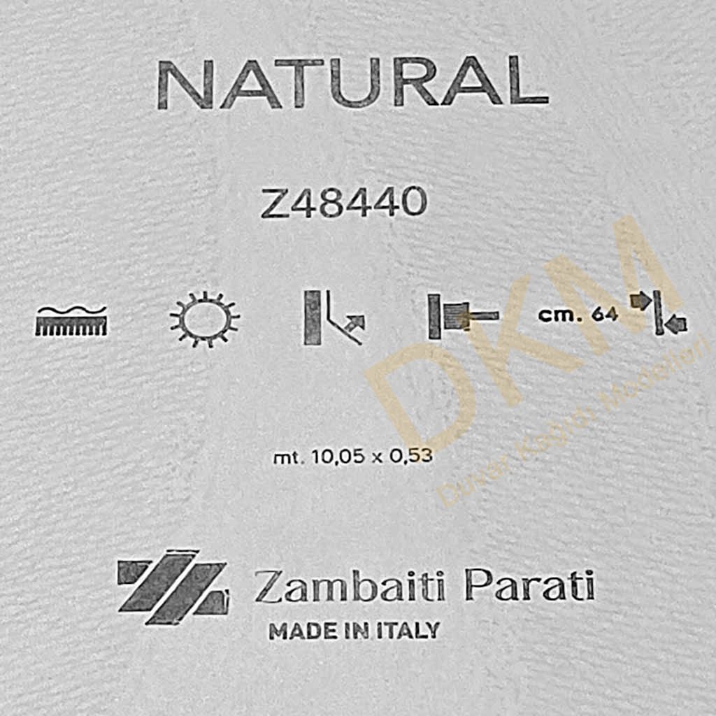 Zambaiti Parati Dalgalı Natural-7 Duvar Kağıdı 5m² - Görsel 3
