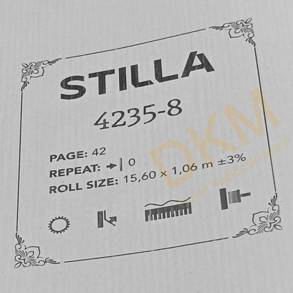 GmzWall Stilla 4235-8 Damarlı çizgili Duvar Kağıdı 16m² - Görsel 3