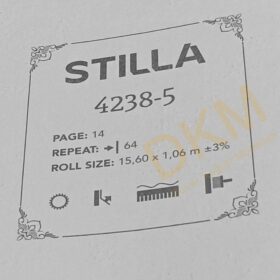 GmzWall Stilla 4238-5 Eskitme Duvar Kağıdı 16m² - Görsel 3