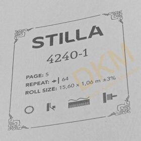 GmzWall Stilla 4240-1 Geometrik çizgiler Duvar Kağıdı 16m² - Görsel 3
