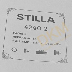 GmzWall Stilla 4240-2 Geometrik çizgiler Duvar Kağıdı 16m² - Görsel 3