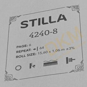 GmzWall Stilla 4240-8 Geometrik çizgiler Duvar Kağıdı 16m² - Görsel 3